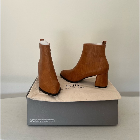 TIJN Selma boots color amber, size 7 - Picture 10 of 11